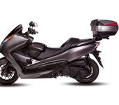 SHAD TOP MASTER HONDA FORZA 300i Conexión en mayúsculas - Negro (25 cm)