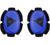 Dainese Pista Deslizadores de rodilla - Negro Azul (un tamaño)