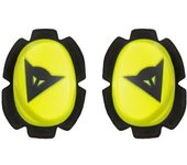 Dainese Pista Deslizadores de rodilla - Amarillo (un tamaño)