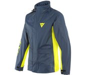 Dainese Storm 2 Chaqueta de lluvia de motocicleta - Azul Amarillo (L)