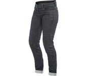 Dainese Denim Slim Ladies Chaqueta textil de motocicleta - Azul (3XL)
