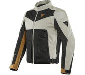 Dainese Sauris 2 D-Dry Chaqueta textil de motocicleta - Negro Marrón (46)