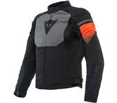 Dainese Air Fast Chaqueta textil para motocicleta - Negro Gris Rojo (62)