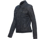 Dainese Denim Tex Chaqueta textil de motocicleta para damas - Azul (44)