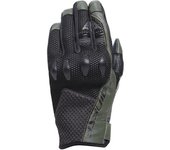 Dainese Karakum Ergo-Tek Guantes de motocicleta - Negro Verde (S)
