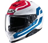 HJC i71 Enta Casco - Blanco Rojo Azul (S)