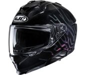HJC i71 Celos Casco - Negro Lila Plata (XS 54 55)
