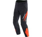 Dainese Drake 2 Air Absoluteshell Pantalones textiles de motocicleta - Negro Rojo (46)