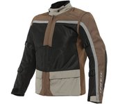 Dainese Outlaw Tex Chaqueta textil de motocicleta - Negro Marrón (48)