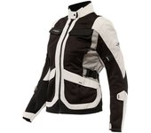 Dainese Desert Tex Chaqueta textil para motocicletas para damas - Negro Beige (42)
