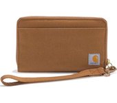 Carhartt Nylon Duck Lay-Flat Clutch Cartera para damas - Marrón (un tamaño)