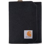 Carhartt Nylon Duck Trifold Billetera - Negro (un tamaño)