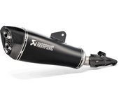 Akrapovic Silenciador trasero de titanio  Slip-On Line - Negro Gris