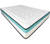 Duérmerte Online Colchón 105x180cm viscoelástico bio max, grosor 24cm, firmeza alta
