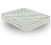 Materassiedoghe Colchón viscoelástica desenfundable en aloe 135x200 altura 25 cm