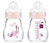 Feel good biberón cristal neutro 1 unidad de 170ml - MAM Baby