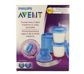 Recipientes para Leche Materna SCF618/10 10 unidades - Philips Avent
