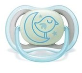Chupete nocturno 6-18meses azul 1 unidad - Philips Avent