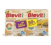plus 8 cereales 2ª unidad al 50% 2 unidades de 600g - Blevit