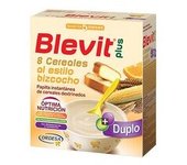 Plus Duplo 8 Cereales al Estilo Bizcocho 5m+ 600 g - Blevit