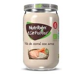 10 x Tarrito de Pollo de Corral Con Arroz Eco 6m+ 235 g (Pollo) - Nutriben