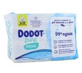 Pack Toallitas Aqua plastic free 144 unidades - Dodot