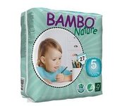 Pañales Junior T5 (12-22 kg) ECO 27 unidades - Bambo Nature