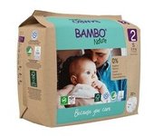 Pañales T2 (3-6kg) 30 unidades - Bambo Nature