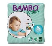 Pañales T5 Junior (12-22 Kg) ECO 27 unidades - Bambo Nature