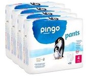 Pack ahorro Pañales-braguitas ecológicos pingo talla 4 4 unidades - Pingo