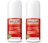 Duplo desodorante roll-on granada 24h 2 unidades de 50ml (Granada) - Weleda