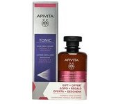 Loción anticaída + Champú tonificante mujer 150ml + Champú de Regalo - Apivita