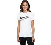 Nike - Camiseta RCD Mallorca Fanswear Logo Mujer, Mujer, White-Black, L