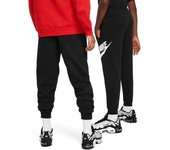 Nike - Pantalón largo Sportswear Club Fleece HBR Niño, Unisex, Black-White, L