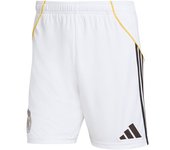 Adidas - Pantalón corto Real Madrid Primera Equipación 2025-2026, Unisex, White, XL