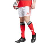Adidas - Pantalón corto SLB Benfica Primera Equipación 2025-2026, Unisex, White, XL