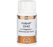 Equisalud Holovit Vegan D3+K2 Con Magnesio 50 Caps