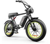[EU DIRECTO] Bicicleta eléctrica Emoko C91 Batería 48V 17.5Ah Motor 1000W Llantas 20*4.0 pulgadas 50-70KM de alcance máx