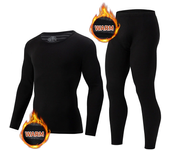 TENGOO 2 Piezas de Capa Base Térmica para Hombre,Conjunto de Ropa Interior,Conjunto de Long Johns,Transpirable y que Abs