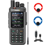 Iradio UV-98 PLUS 10W Radio Multibanda Pantalla de 2.4 Pulgadas Repetidor de Banda Cruzada 1024 Canales Carga Tipo-C CB