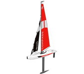 Volantexrc 791-1 65cm 2.4G 4CH Barco RC Brújula Velero Preensamblado Sin Batería Juguete
