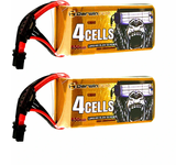 Batería LiPo DarwinFPV 15.2V 850mAh 120C 4S con enchufe XT30 para BabyApe Ⅱ 4S / CineApe 25