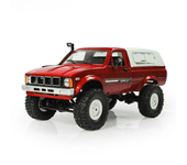 Camión militar 4WD 2,4G WPL C24 1/16 RTR todo terreno trepador de juguete RC 2CH