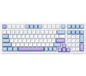 Aula F99 Teclado mecánico para juegos 99 teclas Teclas intercambiables en caliente PBT con tapa de teclado de dos colore