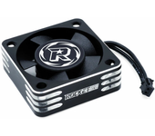 Ventilador de enfriamiento de motor Rocket Aluminum 28000RPM Heatsink de 30 mm para motor de coche a escala 1/10 3650 54