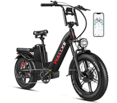 [EU Directo] Bici eléctrica WALLKE H7 AWD 48V 60AH Batería Samsung 1000W*2 Motores duales Ruedas de 20 pulgadas 320KM Au