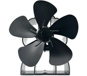 Ventilador de chimenea DY565J ahorrador de energía,5 aspas,ventilador silencioso,seguro,con alimentación de calor,para e