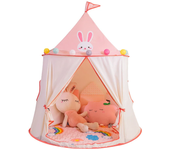 IPRee Tienda Portátil India para Niños Tienda India Yurt Niños Interior Exterior Piscina de Bolas Oceánicas Juego Tienda