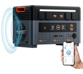 [EU Direct] Negroview Oscal PoderMax 2400 Estación de Energía Portátil,Generador Solar de Batería LiFePO4 de 1872Wh,Sali