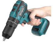 Taladro de impacto inalámbrico Brushless Drillpro de 10mm/13mm, destornillador eléctrico recargable, compatible con Maki